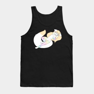 Gamer Cat Tank Top